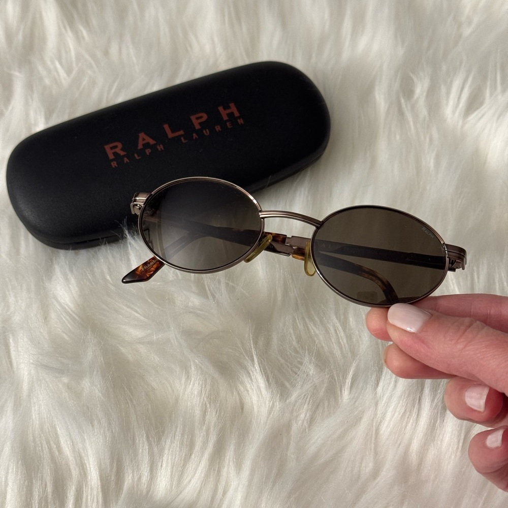 Ralph by Ralph Lauren Tortoise Oval Sunglasses